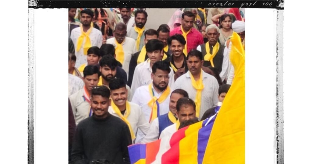 श्रद्धा, उत्साह से मनी संत शिरोमणि की जयंती,निकले विशाल चल समारोह