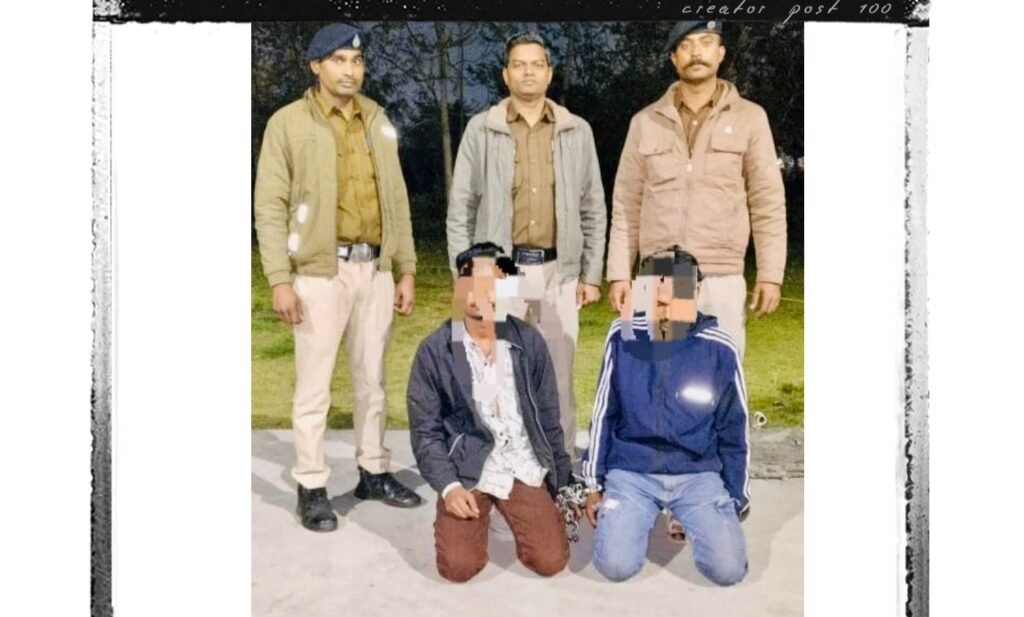 युवक की हत्या की कोशिश,पुलिस ने तीन आरोपियों को पकड़ा