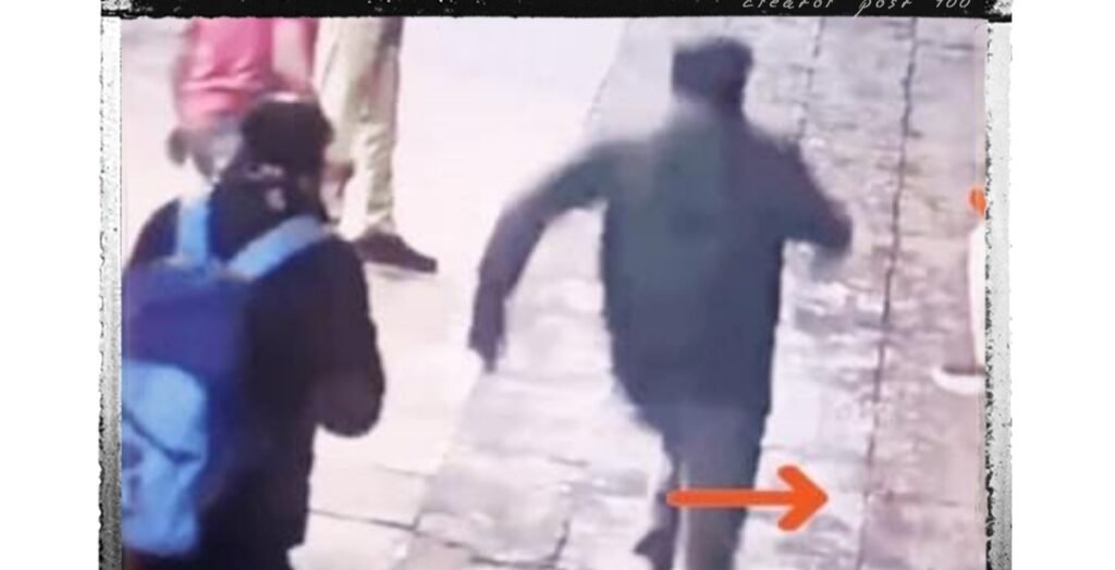 प्लेटफार्म पर घिसट रहा था यात्री, सुरक्षा कर्मी ने बचाई जान