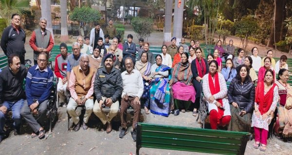 थाना प्रभारी ने रहवासियों से किया संवाद