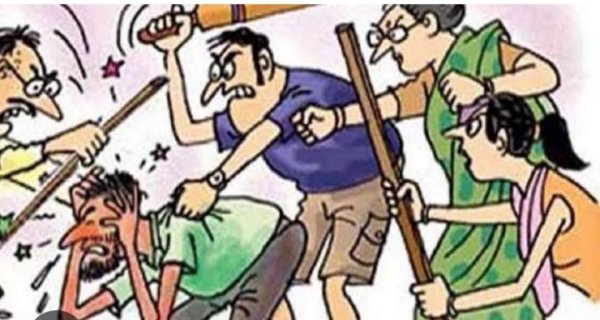 दो पक्षों में टकराव, पांच घायल