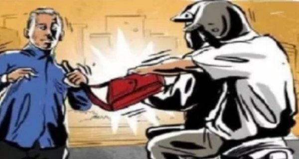 वृद्धा पर झपट्टा मारकर पर्स लूटा