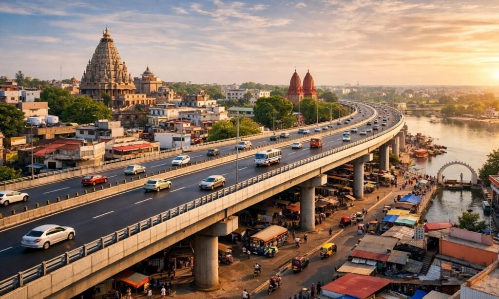 व्यापार भी चलेगा, वाहन भी दौड़ेंगे, एलिवेटेड ब्रिज बनेगा मॉडल प्रोजेक्ट