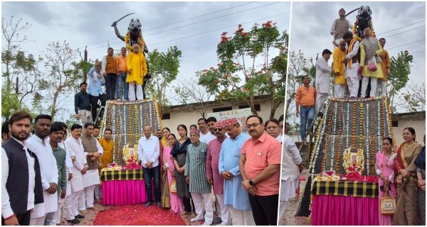 लोधी क्षत्रिय समाज ने मनाया बलिदान दिवस,नोहटा रवाना हुई रैली