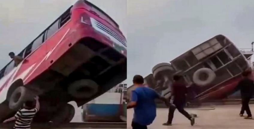 बांग्लादेश में भीषण सड़क हादसा, अनियंत्रित होकर पद्मा नदी में समाई यात्रियों से भरी बस, 23 लोगों के शव बरामद और दर्जनों लापता, बचाव कार्य के लिए सेना और नौसेना तैनात