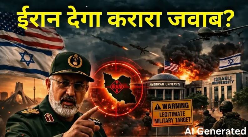 तेहरान विश्वविद्यालय पर अमेरिकी हमले के बाद ईरान का जवाबी हमला करने की चेतावनी