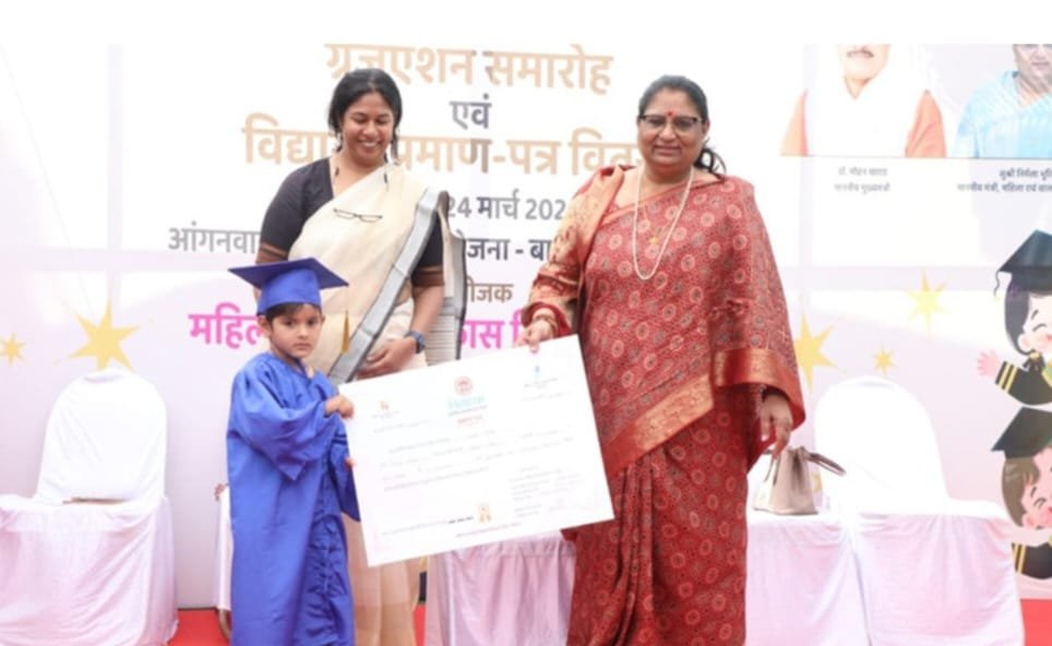 पोषण भी, पढ़ाई भी अभियान के तहत प्रदेश भर के 10 लाख बच्चों का हुआ विद्यारंभ