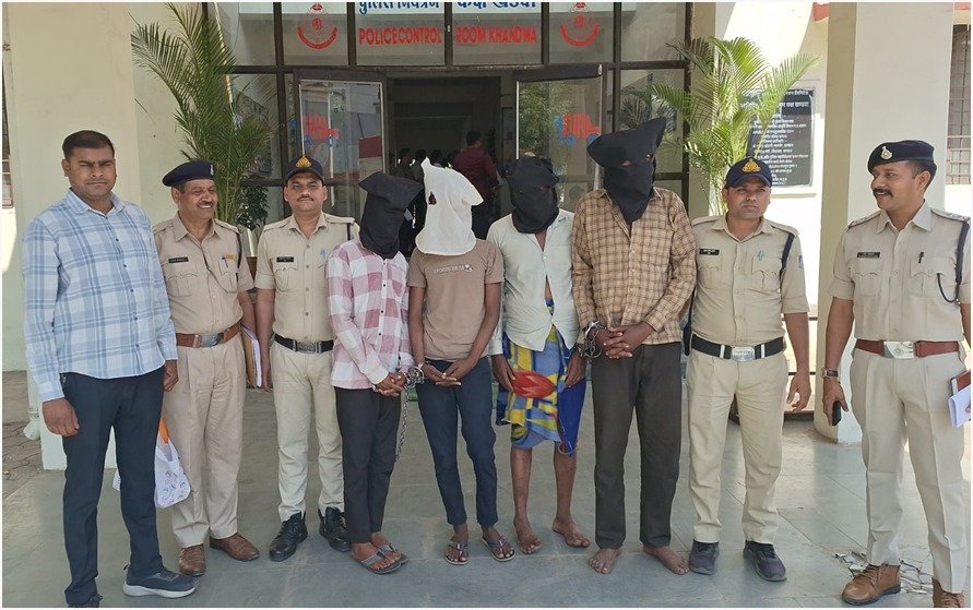 नवकार नगर चोरी: पारदी गैंग के 4 आरोपी गिरफ्तार