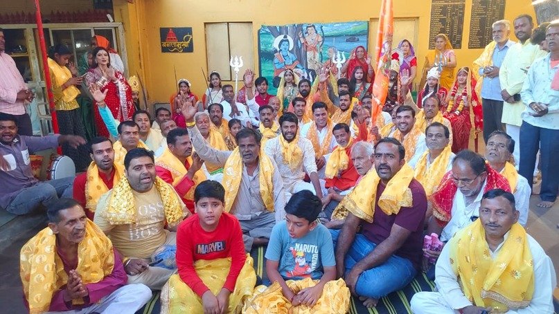 मां बगलामुखी के आंगन में रामनवमी पर लगा भक्तों का मेला