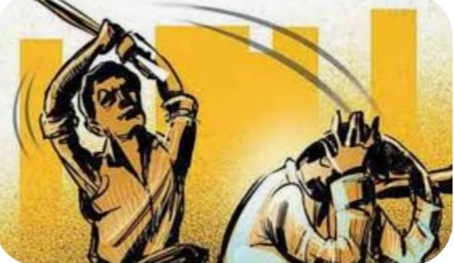 शराब के लिए युवक पर कटर से हमला