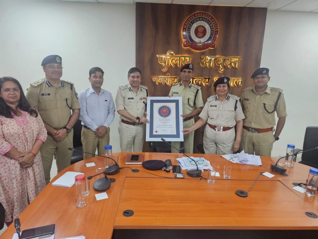 स्कोच अवार्ड 2026: भोपाल पुलिस के साइबर अपराध रोकने के नवाचारों को मिला राष्ट्रीय सम्मान