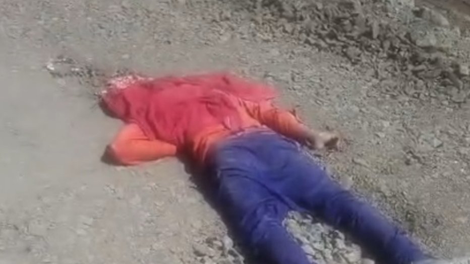 श्रमिक को रोलर ने कुचला, मौत