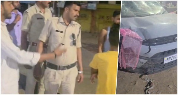 नशे में धुत कार चालक का तांडव, राहगीरों को कुचला, दो की हालत नाजुक
