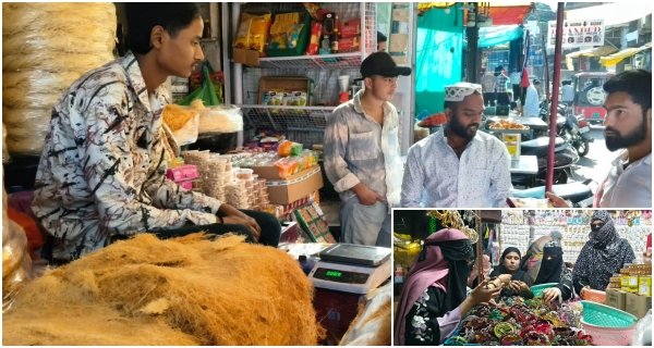 रमज़ान के अंतिम दिनों में गुलजार हुआ मीना बाजार