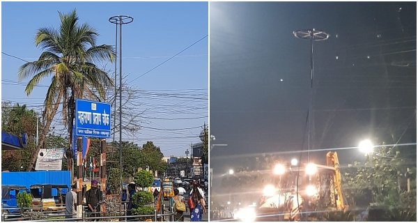 धूल हटाने, ऑक्सीजन लेवल ठीक करने लगाए गए 3 वाटर मिस्ट टॉवर