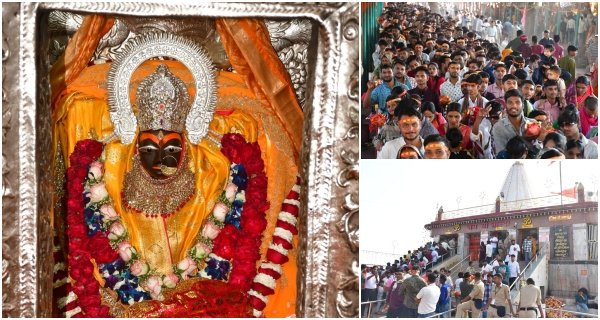 प्रथम दिवस पर 1 लाख से अधिक श्रद्धालुओं ने किये मां के दर्शन