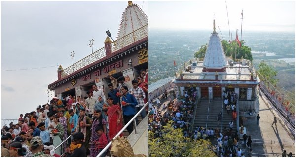 चैत्र नवरात्रि पर 89 हजार से अधिक भक्तों ने किए मां शारदा देवी के दर्शन