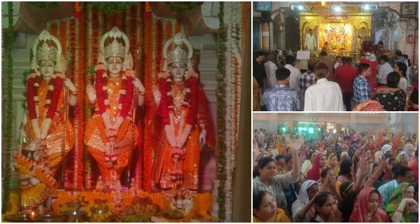 रामनवमी पर भोपाल में गूंजे जय श्रीराम के जयकारे, जन्मोत्सव की रौनक