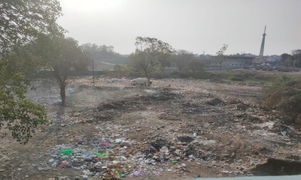 भरतीपुर का डंपिग प्वाइंट बना सिरदर्द