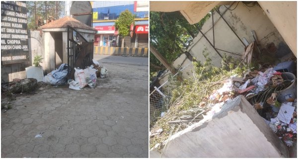 होटलों, रेस्टारेंट से उठ रहा कचरा, बाकी जगह जमा हो रहे कचरे के ढेर