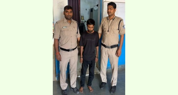 दुष्कर्म के आरोप में रिश्ते का जीजा गिरफ्तार 