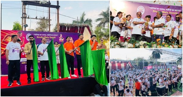 सिंधी मैराथन में दौड़ा भोपाल, फिटनेस और देशभक्ति का संगम