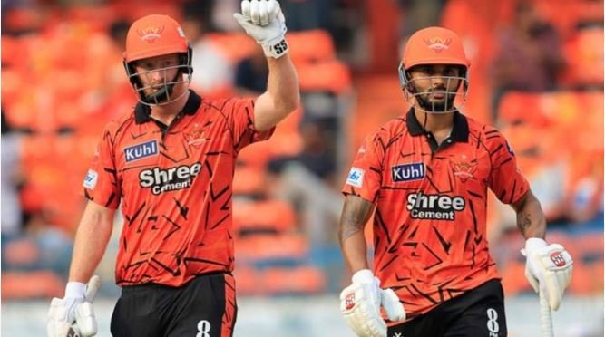 सनराइजर्स हैदराबाद ने बनाये नौ विकेट पर 156 रन