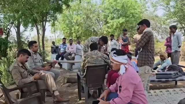 बेटे ने पिता को पीट-पीटकर उतारा मौत के घाट, खेत में वारदात