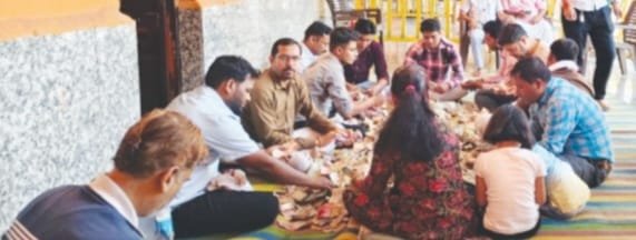 रानगिर धाम: नवरात्रि में माता हरसिद्धि को मिला 23 लाख का चढ़ावा, पिछले वर्ष से डेढ़ गुना अधिक