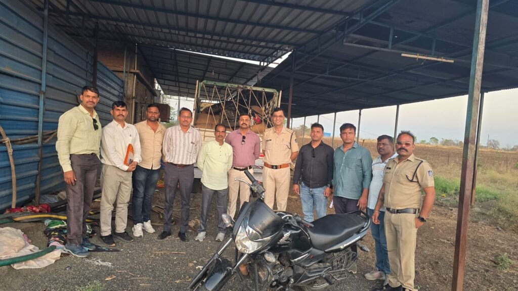 चोरों के घरों से 45 लाख का चोरी का सामान जप्त कर लें गई महाराष्ट्र पुलिस