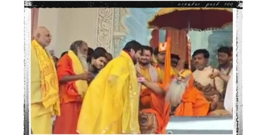 जानराय टौरिया पहुंचे बागेश्वर धाम पीठाधीश्वर, 51 फीट ऊंची हनुमान प्रतिमा के अनावरण में हुए शामिल