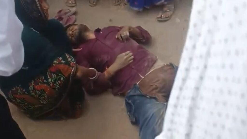 सरई में नाली निर्माण के दौरान दर्दनाक हादसा, मशीन की चपेट में आने से युवक की मौत