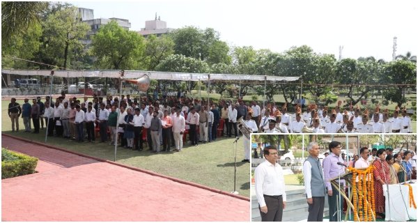 मंत्रालय उद्यान में गूंजा वंदे मातरम् मुख्य सचिव अनुराग जैन की उपस्थिति में हुआ सामूहिक गान