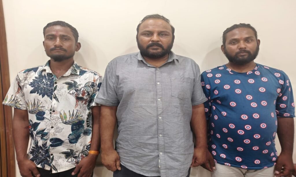 पुराने विवाद में आगजनी के 3 आरोपी पकड़ाए