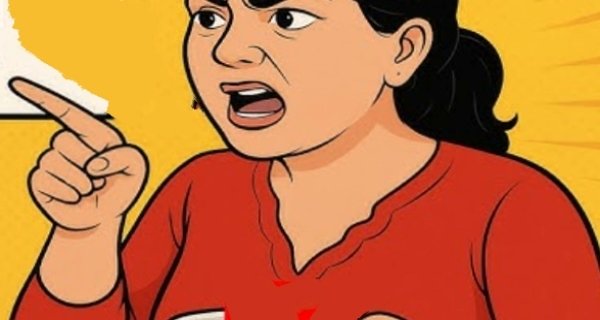 रांझी थाने में महिला का हाई वोल्टेज ड्रामा