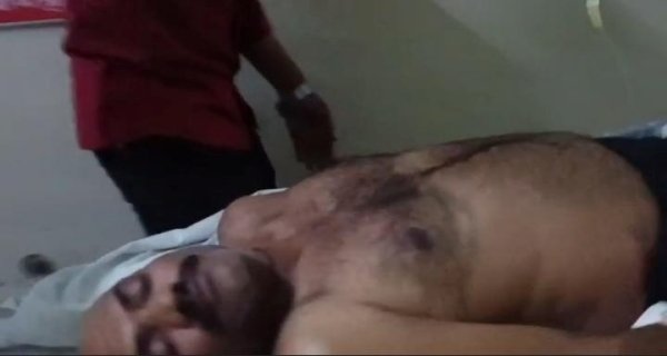 किसान की आंख में मिर्ची पाउडर डालकर चलाई गोली