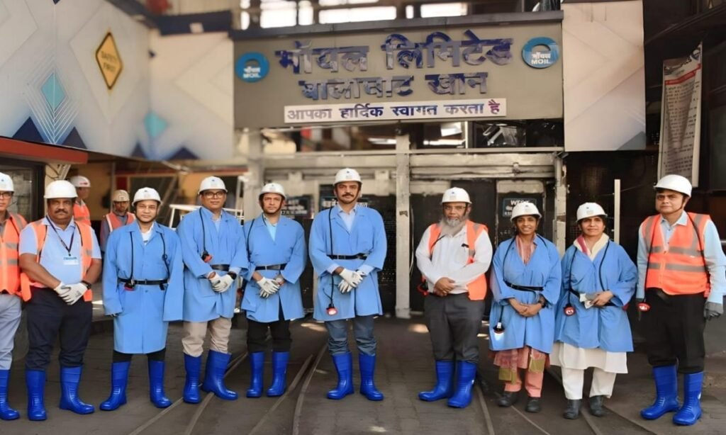 मॉयल की खदानों और फैरो प्लांट का इस्पात मंत्रालय की टीम ने लिया जायजा