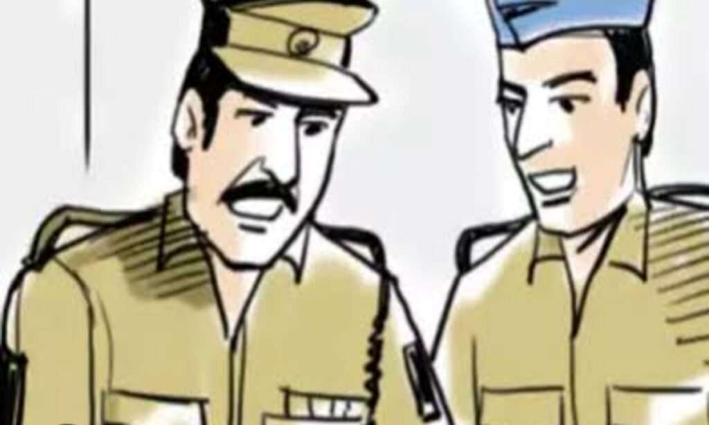 नो-एंट्री में घुसकर आरक्षक को पीटा, वर्दी फाड़ी, सूबेदार से झूमाझटकी