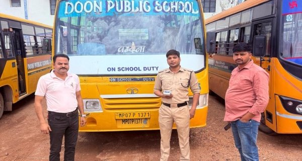 50 बसों की जाँच में 8 बसों में मिली कमियां, लगाया 22,500 रुपए का अर्थदण्ड