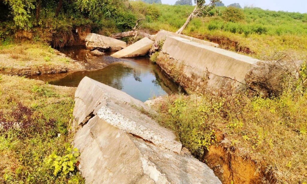 सिंगरौली में स्टॉप डैम निर्माण की गुणवत्ता पर सवाल उठने के बाद जांच की तैयारी