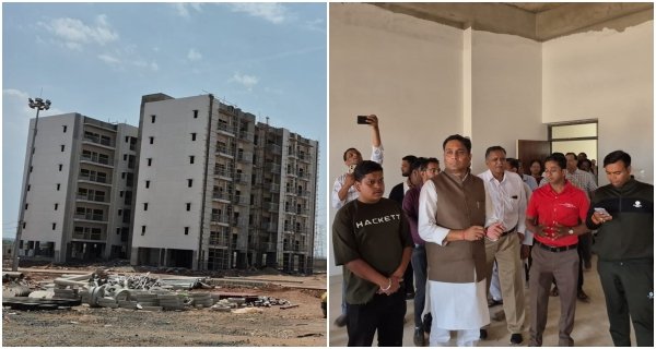 दमोह मेडिकल कॉलेज का जुलाई-अगस्त में लोकार्पण संभावित, सांसद लोधी ने किया निर्माण कार्य का निरीक्षण