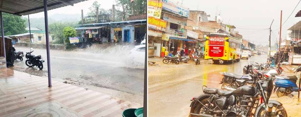 प्री-मानसून के दस्तक देने का अनुमान, मौसम हुआ खुशनुमा, दोपहर बाद ऊर्जाधानी में नही हुये सूर्य देवता के दर्शन