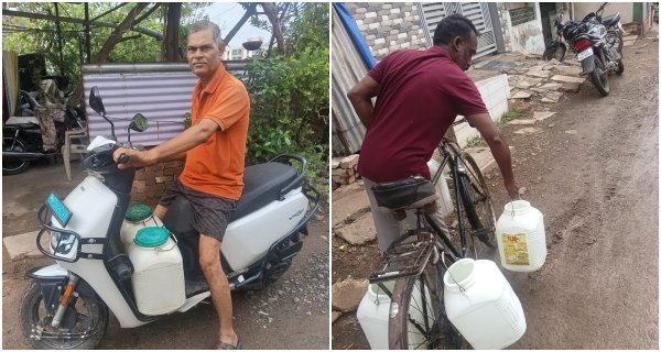 बीते 3 दिनों से नहीं आ रहा है पानी बूंद-बूंद- पानी को तरसे लोग