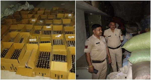 गोदाम में मिला 28 लाख का गांजा व नशीली दवा का जखीरा