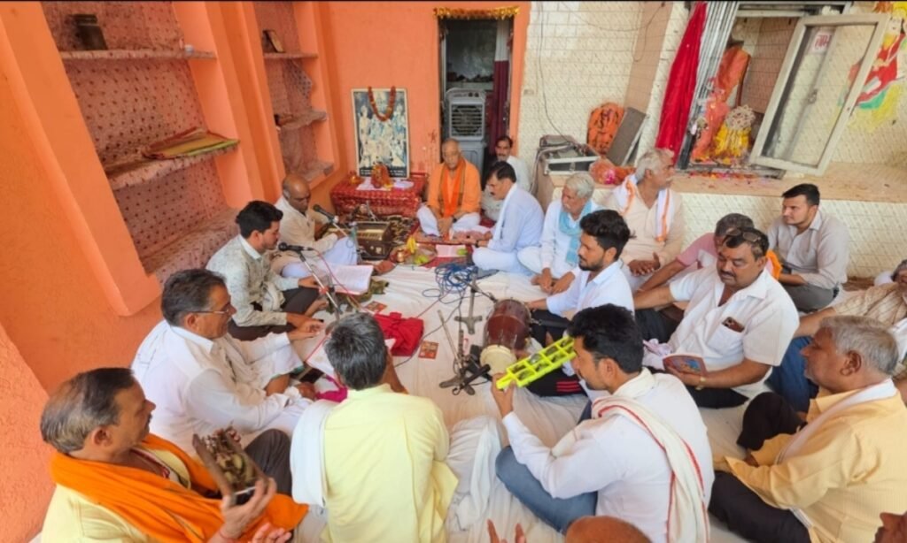 मोदी सरकार के 12 वर्ष पूर्ण होने पर हिंगलाज माता मंदिर पर हुआ सुंदरकांड पाठ