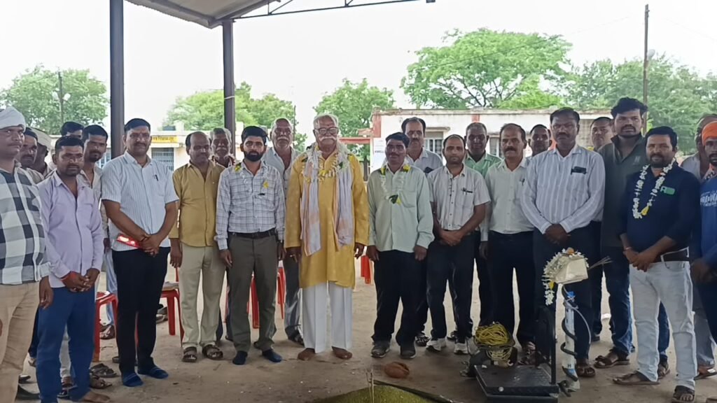 जबेरा मंडी में मूंग खरीदी केंद्र का शुभारंभ, 2187 किसानों से होगी खरीदी