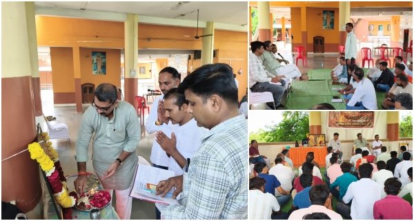 प्रांत संगठन मंत्री श्री भार्गव की मौजूदगी में जिला स्तरीय बैठक संपन्न