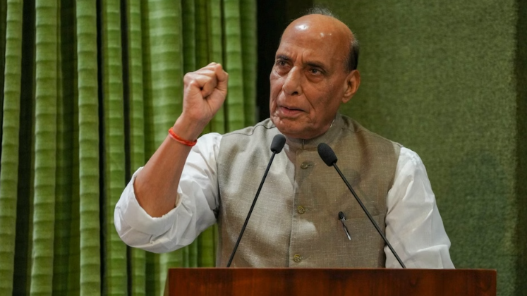 वंदे मातरम् पर कांग्रेस का निर्णय असंवैधानिक और भविष्य में गंभीर संकट पैदा करने वाला : राजनाथ