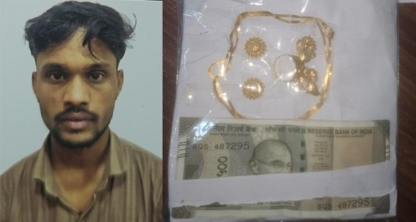 जेबर चुराकर भागा कैंसर पीड़ित बुजुर्ग का केयरटेकर गिरफ्तार