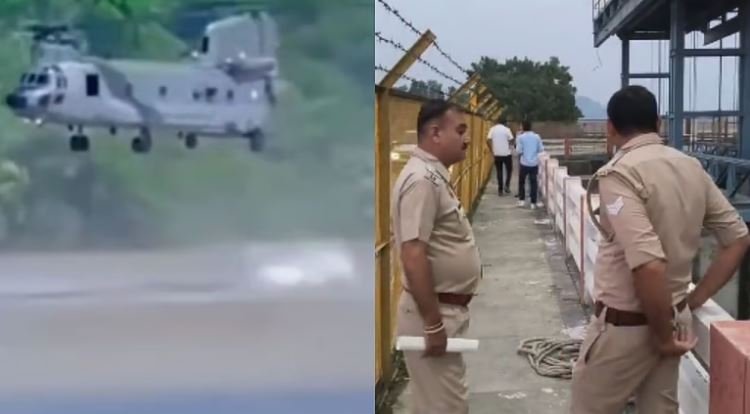 हरियाणा के हथनीकुंड बैराज में सेना के अभ्यास के दौरान मोटर बोट पलटने से दो कमांडो तेज बहाव में लापता हो गए हैं